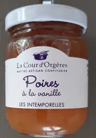 Poires à la vanille