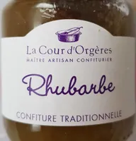 Confiture rhubarbe