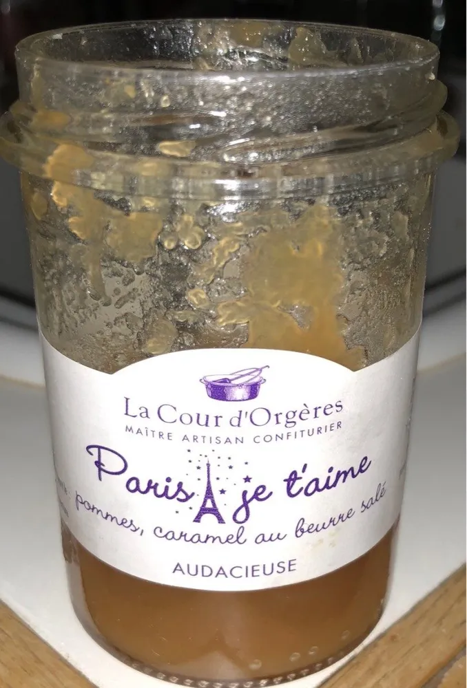 Confiture Paris Je T'aime - Pomme, Caramel Au Beurre Salé