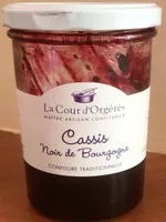 Confiture traditionnelle cassis noir de bourgogne