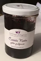 Cassis noir gelée pulpeuse