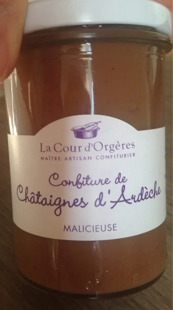 Confiture de chataignes d’Ardeche