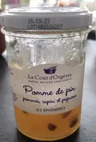 Confiture pomme de pin