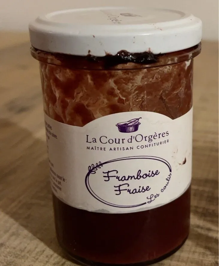 Les coulis Framboise Fraise