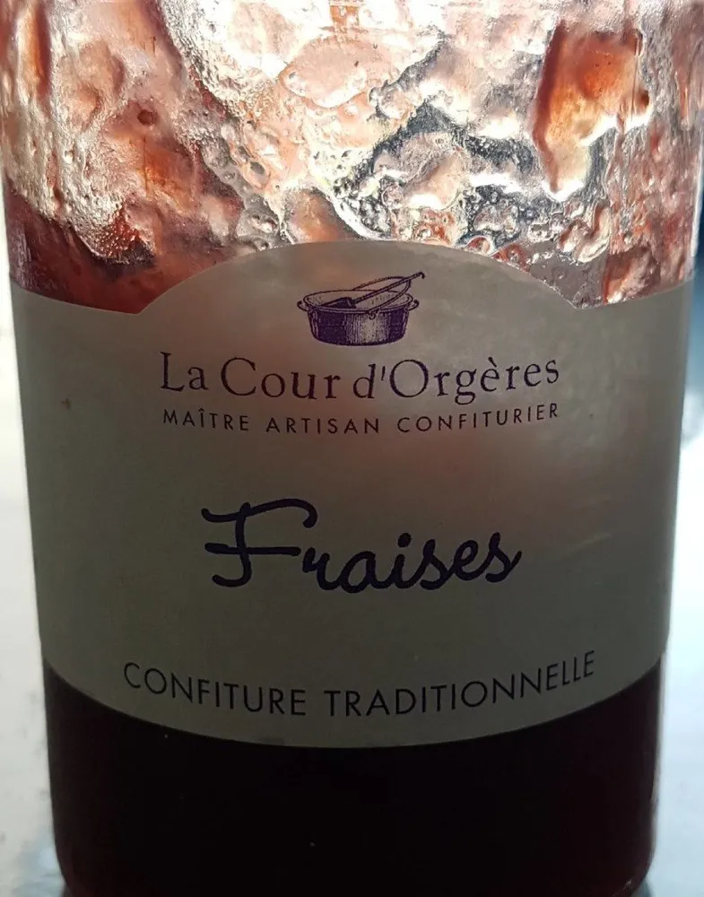 CONFITURE EXTRA DE FRAISES