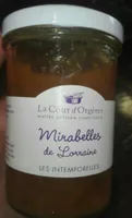 Confiture mirabelles de Lorraine