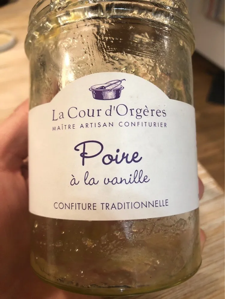 Poire à la vanille