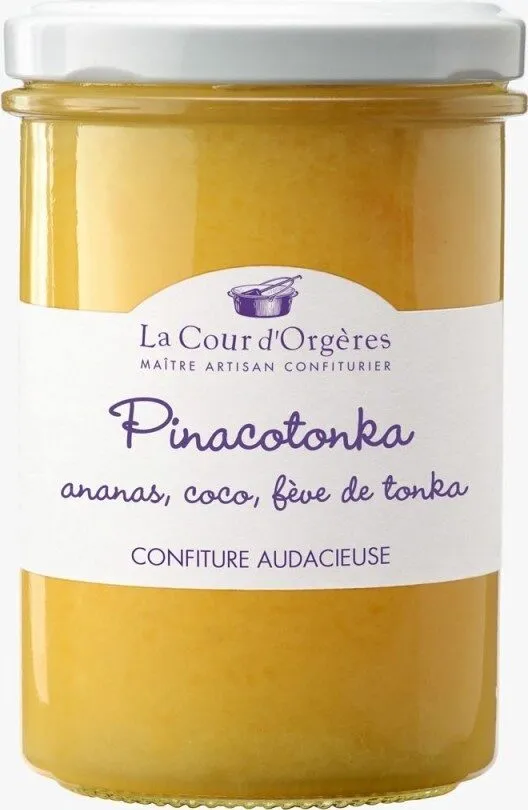 Confiture Pinacotonka - Ananas, Coco, Fève De Tonka