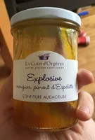 Explosive, mangues, piment d'Espelette