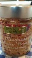 Moutarde Baies Roses et poivre noir