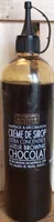 Crème de sirop saveur brownie chocolat