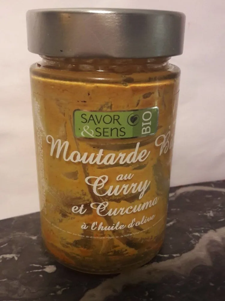 Moutarde Bio Au Curry