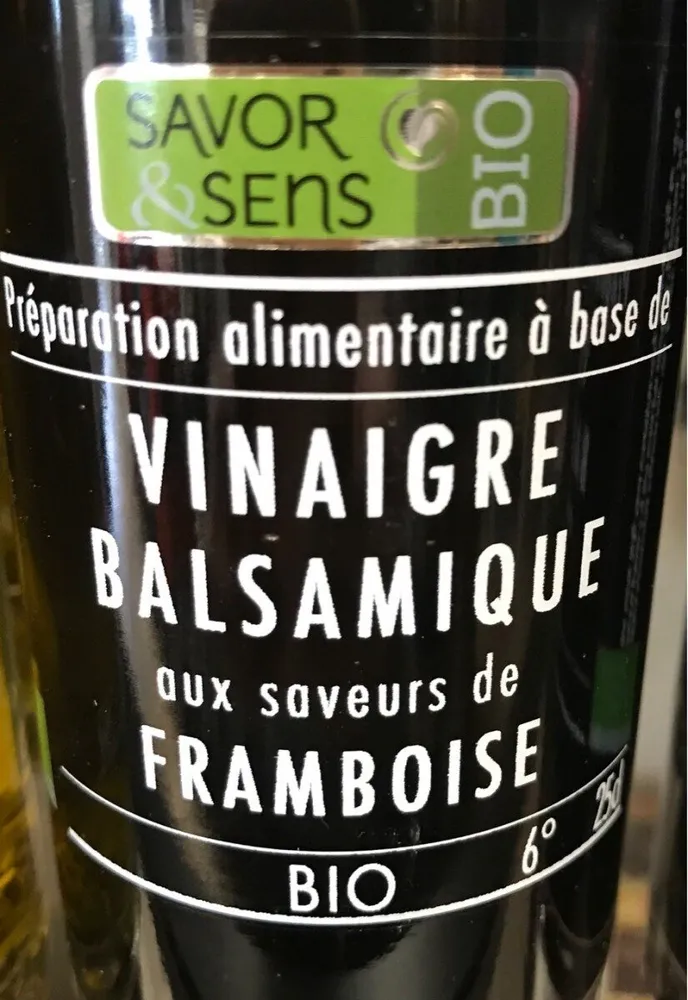 Vinaigre balsamique framboise