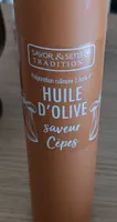 Huile d' olives saveurs cèpes