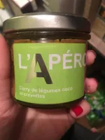 curry de légumes coco et crevettes