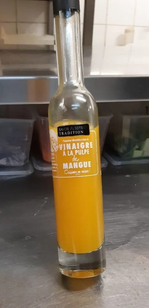 Vinaigre à la pulpe de mangue
