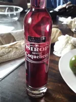 Sirop saveur coquelicot