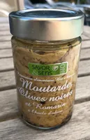 Moutardes olives noires, romarin a l'huile d'olive
