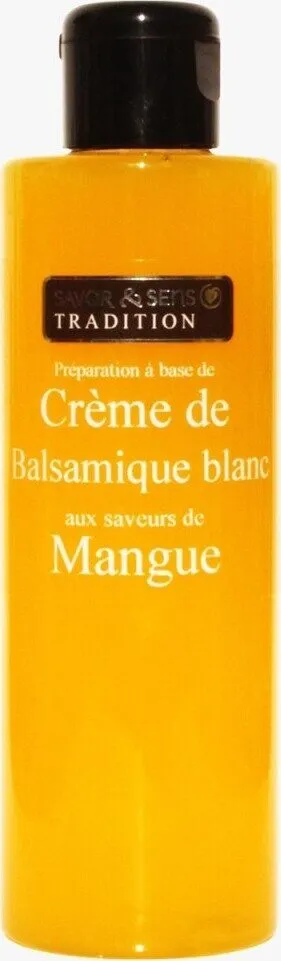 Creme de balsamique blanc saveur mangue