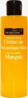 Creme de balsamique blanc saveur mangue