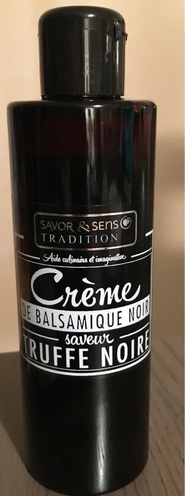 Crème De Vinaigre Balsamique Noir Saveur Truffe - 200ML
