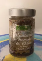 Moutarde au fromage de chèvre et noix à huile d'olive