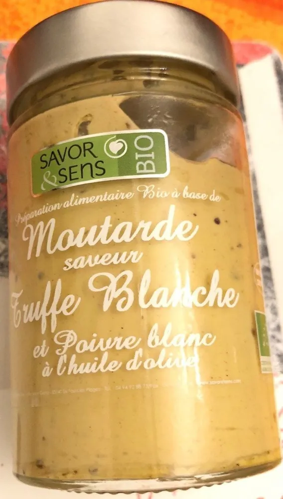 Moutarde truffe blanche