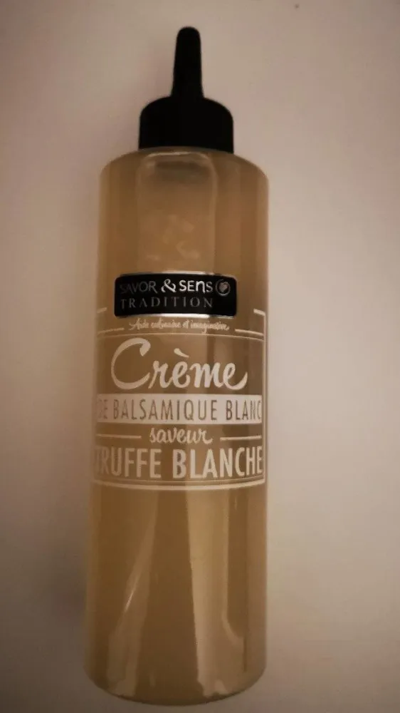 Crème de balsamique blanc