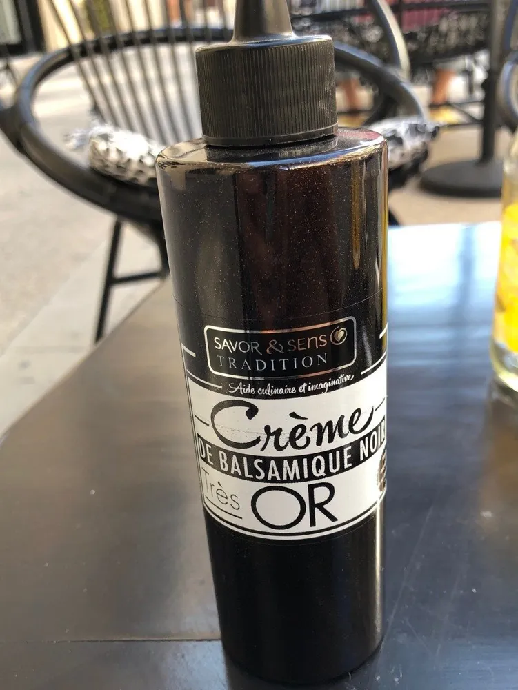 Crème Balsamique Noir Pailleté Or - 200 ML