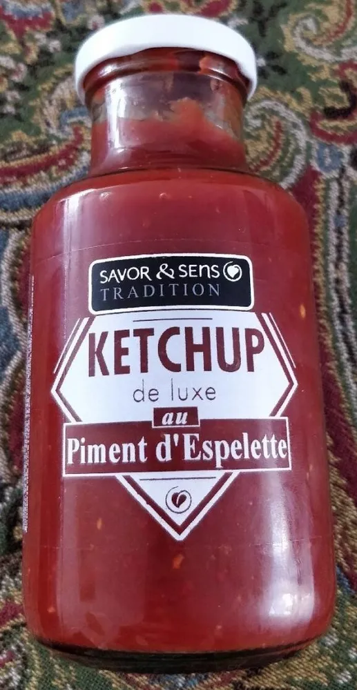 Ketchup de luxe au piment d'espelette