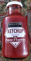 Ketchup de luxe au piment d'espelette