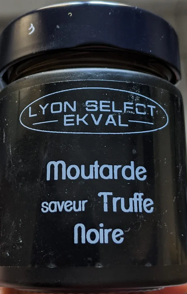 Moutarde saveur Truffe Noire
