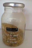 Sel de mer saveur citron & thym