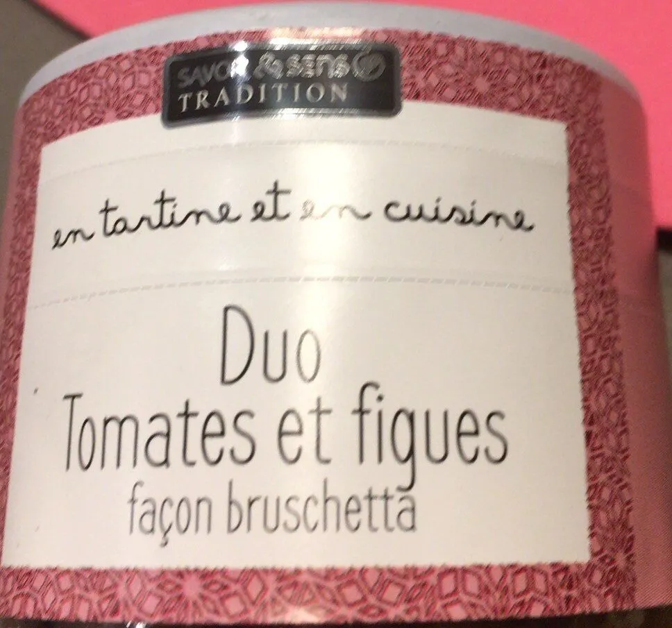 Duo tomates et figues façon bruschetta