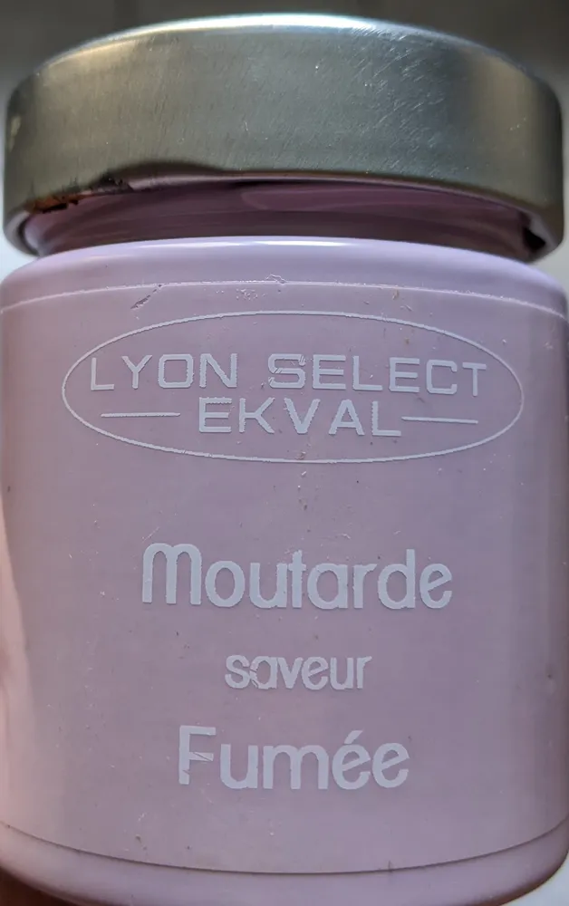 Moutarde saveur fumée