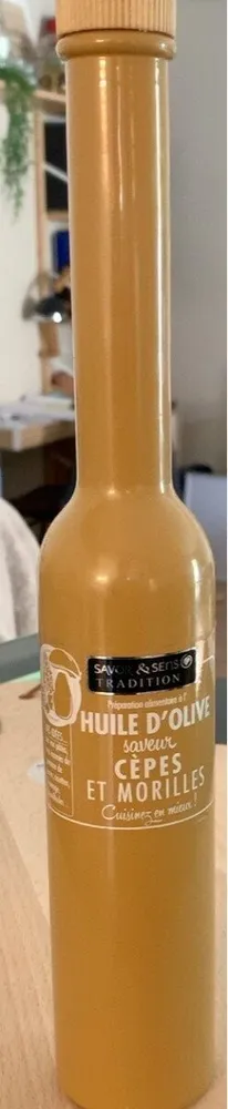 Huile D'olive Saveur Cèpes Et Morilles