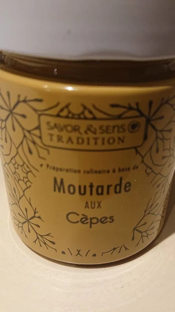 Moutarde aux cèpes