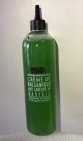 Crème de balsamique aux saveurs de basilic