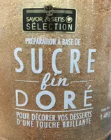 Sucre fin doré