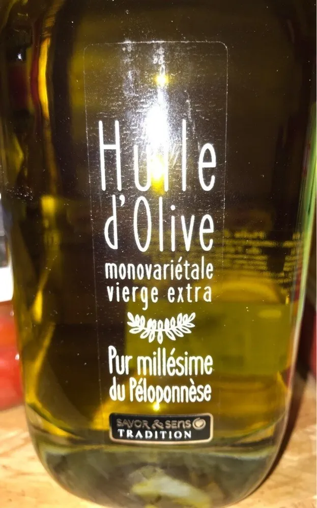 Huile d'olive monovariétale vierge extra