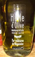 Huile d'olive monovariétale vierge extra