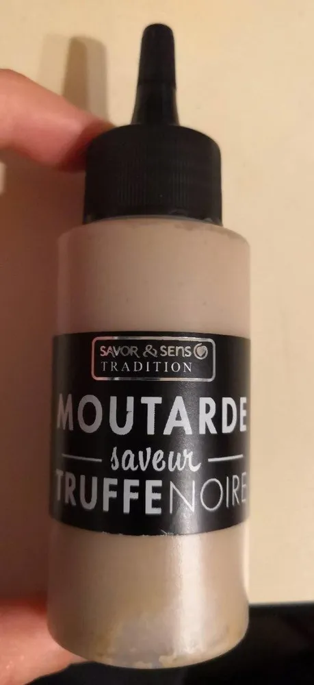 Moutarde saveur truffe noire