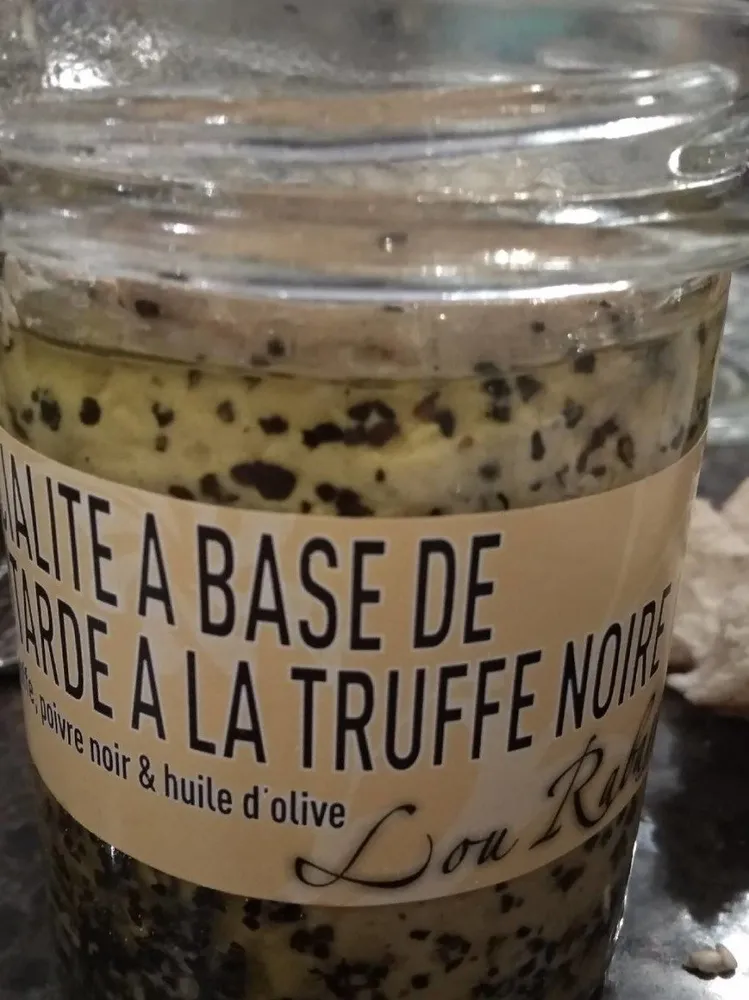 Moutarde a la truffe noire