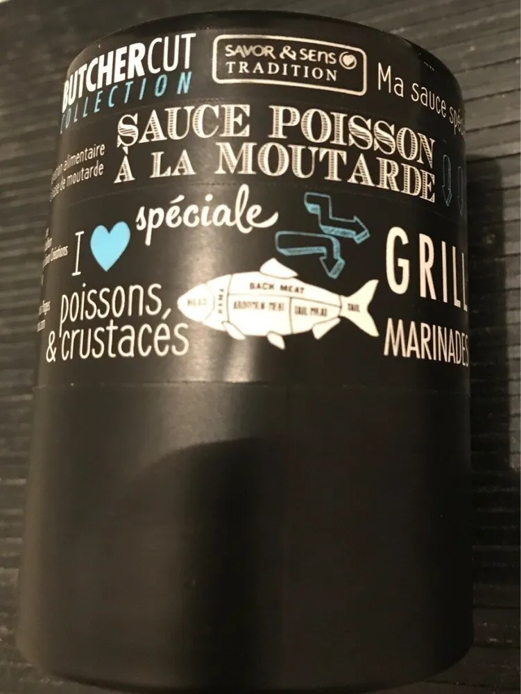 Sauce poisson à la moutarde