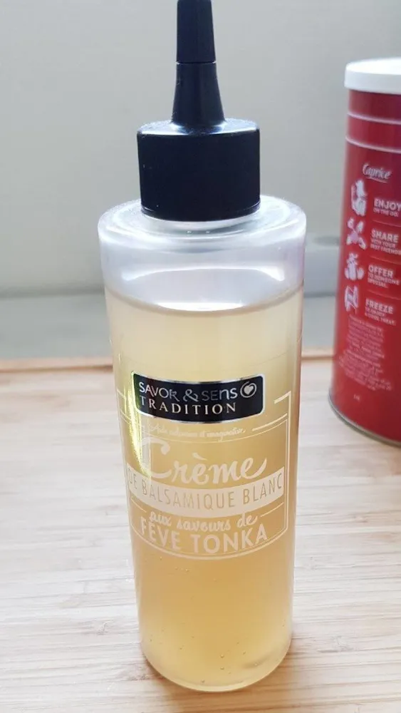Crème de balsamique blanc