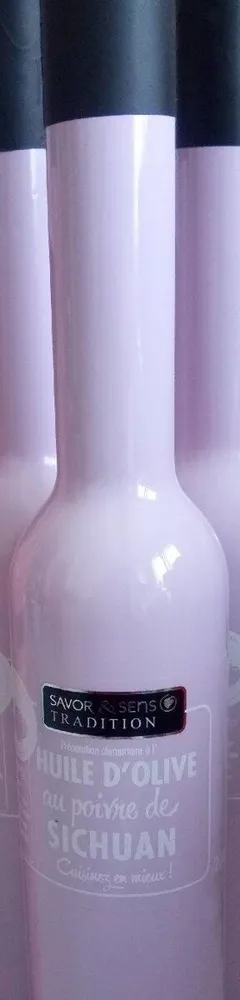 Huile d'olive au poivre de Sichuan