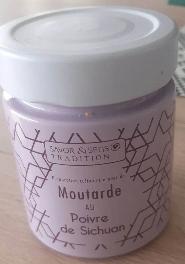 Moutarde au poivre de sichuan