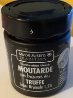 Moutarde aux brisures de truffe