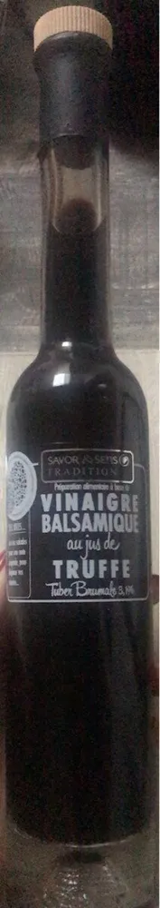 Vinaigre balsamique au jus de truffe