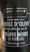 Huile d'olive au jus de truffe noir du Perigord